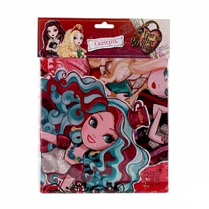 Скатерть с дизайном Ever After High, 140 х 180 см., в пакете (Весёлый Праздник, SK-EAH-140-180sim)